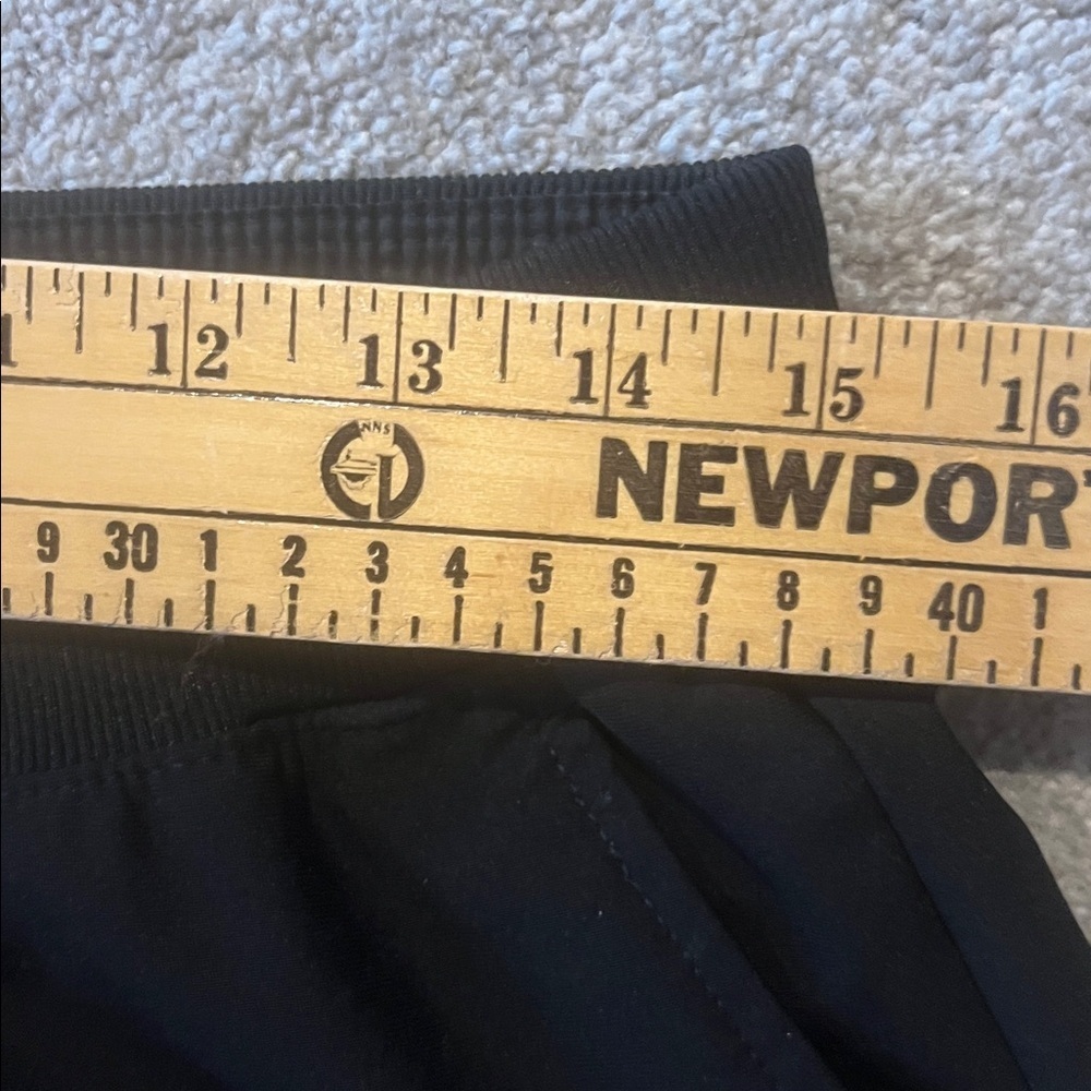 EXPRESS Black High Waisted Drawstring Jogger Pants Size Medium - Picture 9 of 10